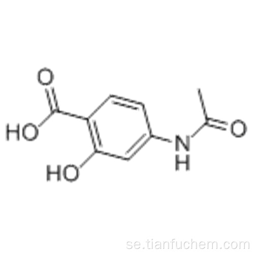 4-acetamidosalicylsyra CAS 50-86-2
